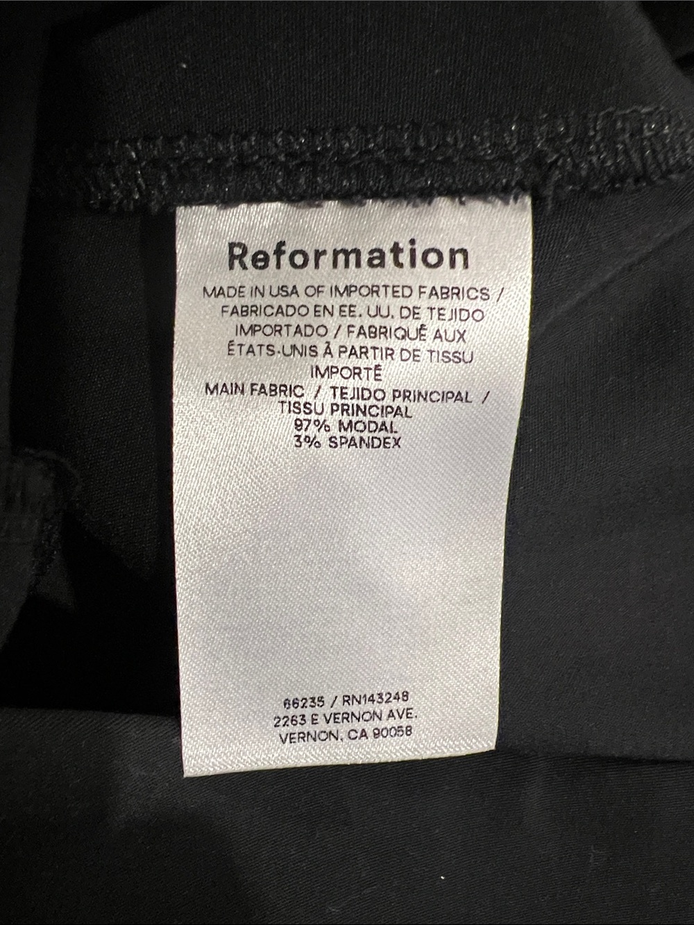 Reformation Tanya Chic Flared Knit Pants Black Size S High Rise Ankle Side Zip - Picture 8 of 9